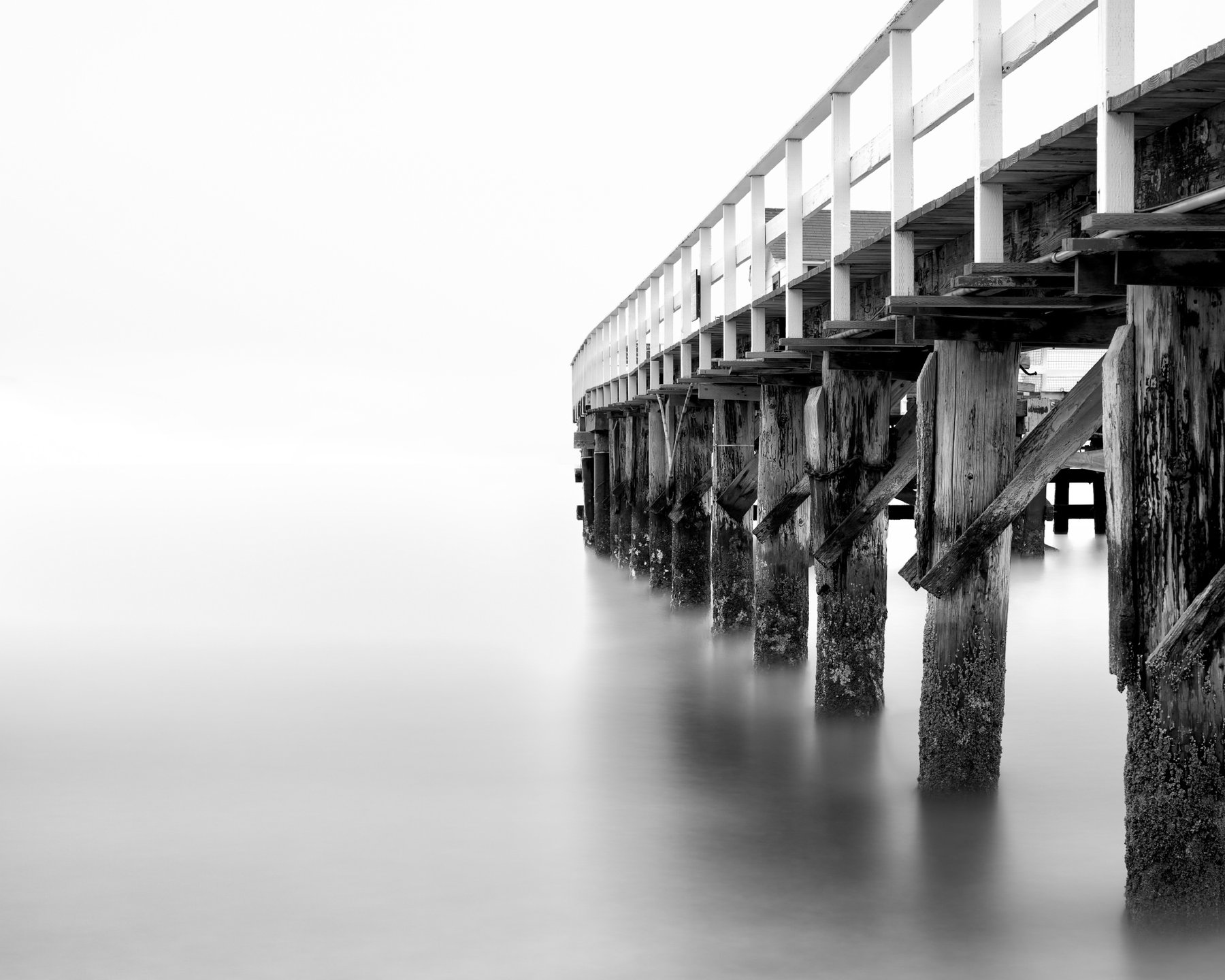 Passage — long exposure black and white landscape, Expose series, fine art photography print by Kofi Amoa