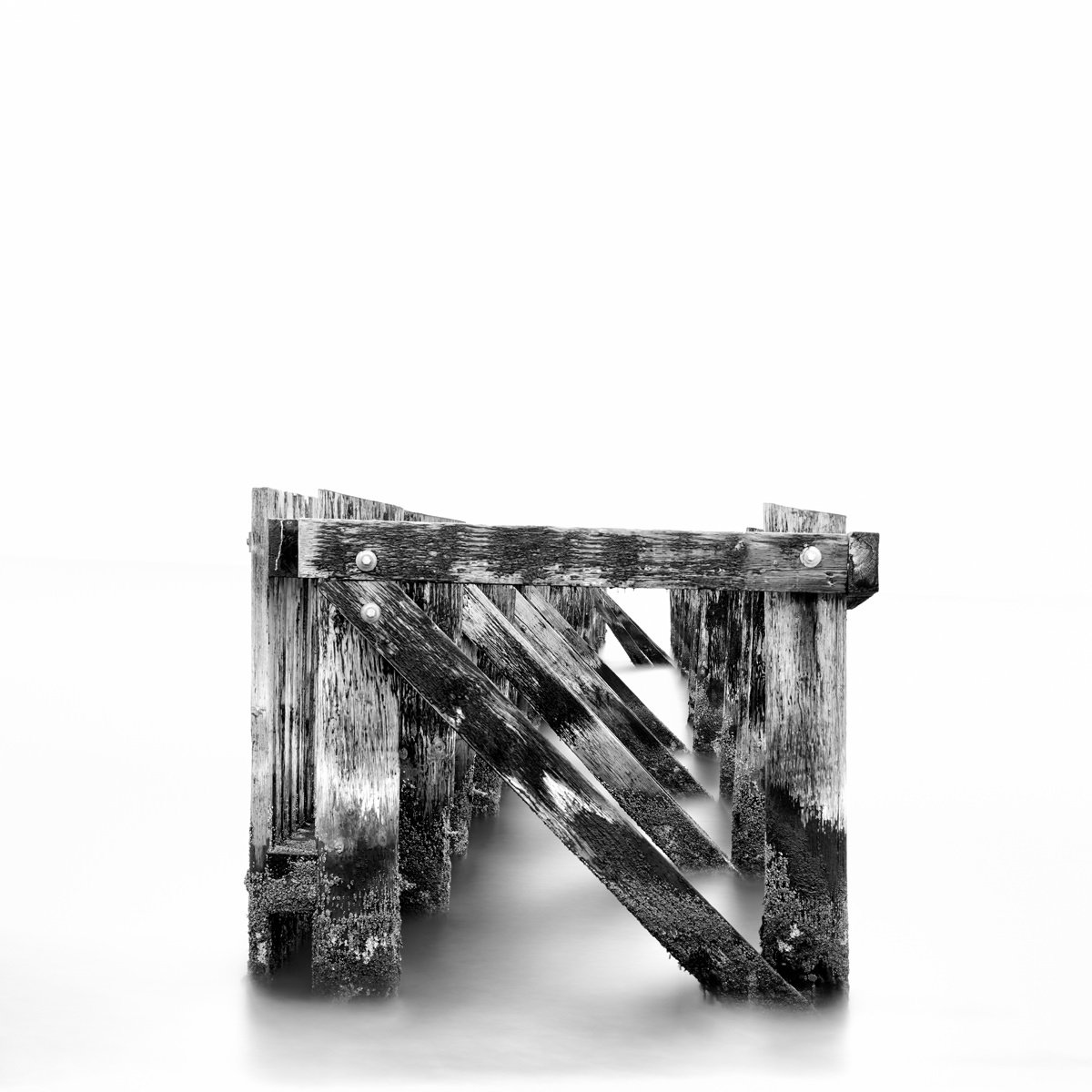Remnant — long exposure black and white landscape, Expose series, fine art photography print by Kofi Amoa